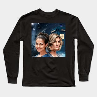 13th doctor thasmin space traveles Long Sleeve T-Shirt